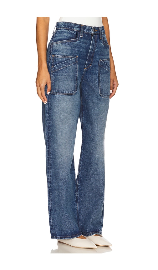 Joe's Jeans Harlowe Double Pocket Wide Leg Jeans In Blue
