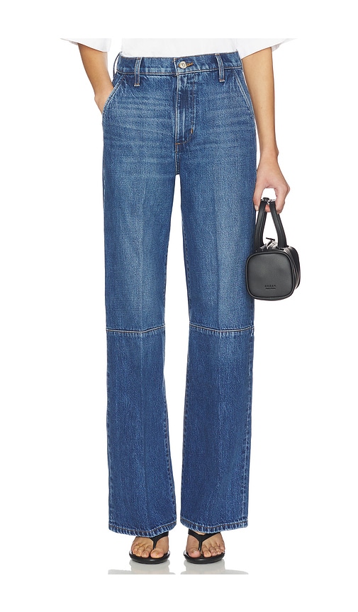 Joe's Jeans The Harlowe Seamed Trouser Wide Leg Jeans