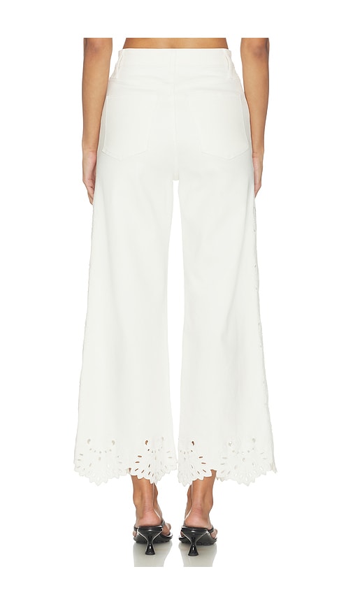Joe's Jeans The Mia High Rise Wide Leg Jeans With Placed Broderie | Thumbnail 4 Joe's Jeans The Mia High Rise Wide Leg Jeans With Placed Broderie | Thumbnail 4