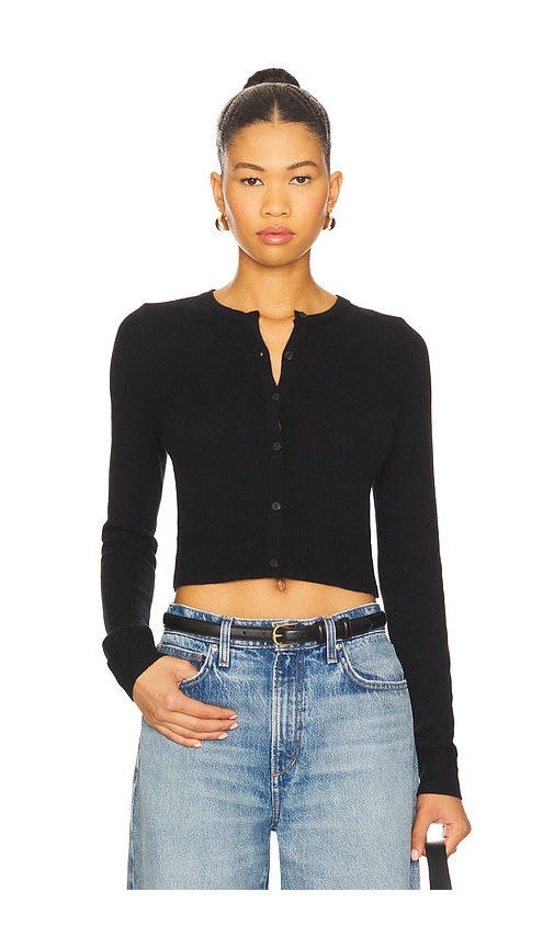 Joe's Jeans Dani Cashmere Cardigan In Black