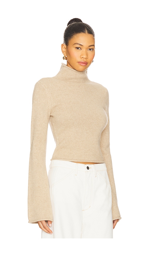 Joe's Jeans Jane Roll Neck Sweater In Neutral