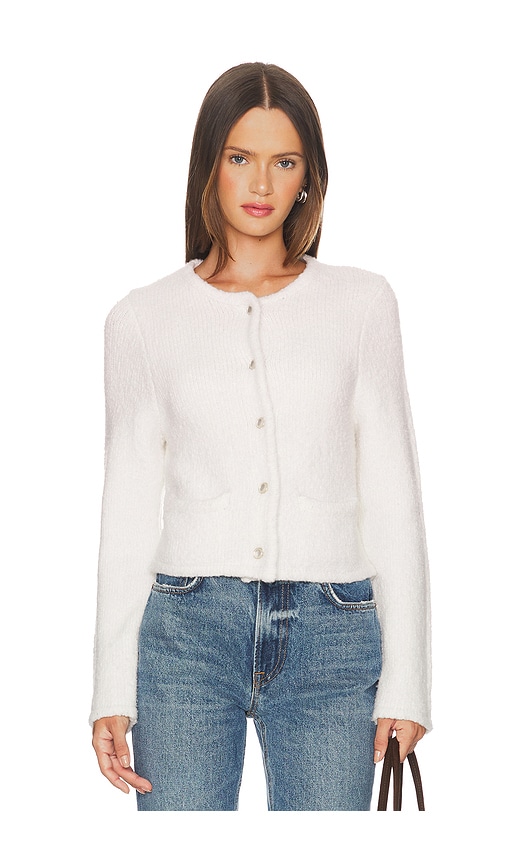 Joe's Jeans The Talia Cardigan Jacket Ecru In White