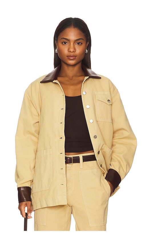 Joe's Jeans Chore Jacket In Yellow