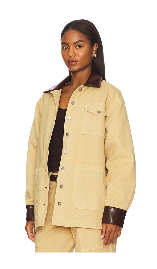 Joe's Jeans Chore Jacket In Yellow