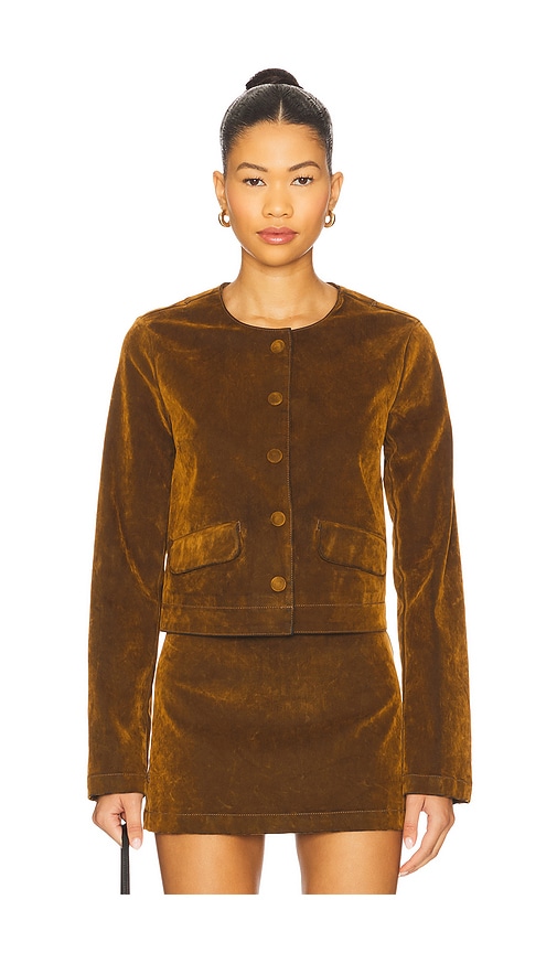 Joe's Jeans Lady Like Jacket In Brown
