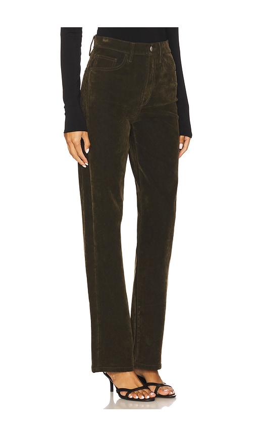 Joe's Jeans Margot Straight Flocked In Green