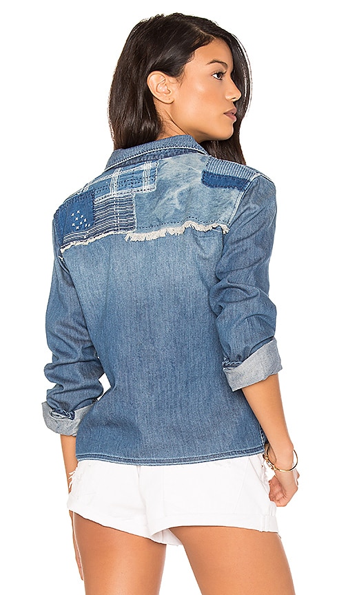 Josie Crop Button Up