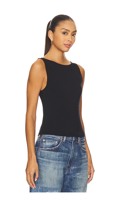 Joe's Jeans The Boatneck Tank In Black