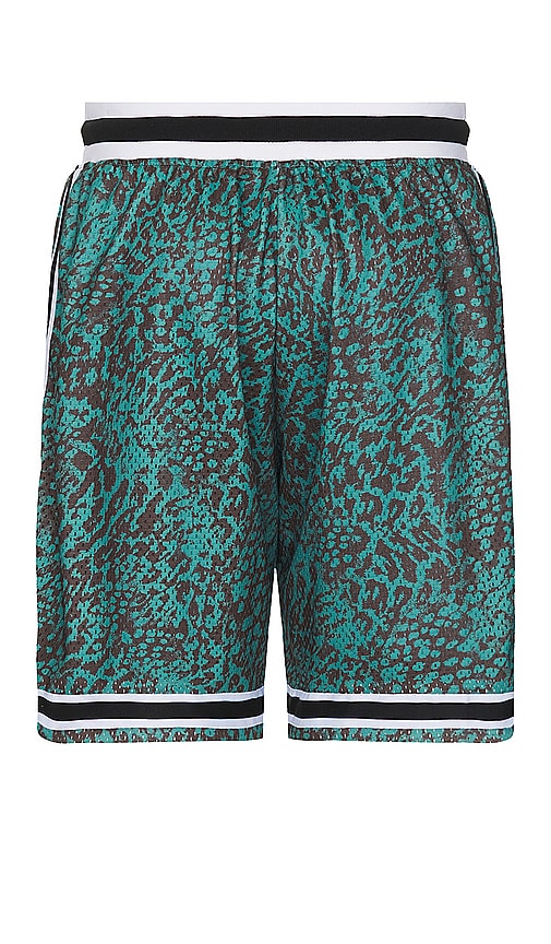 Shop John Elliott Game Shorts In Green