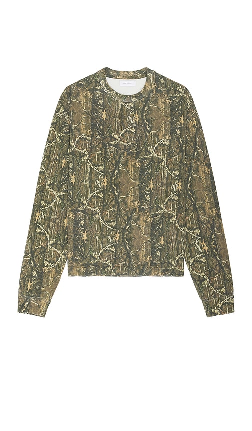 Shop John Elliott Skeptic Crew In Tree Camo