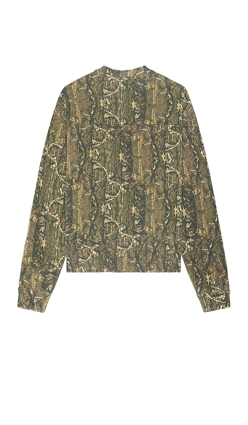 Shop John Elliott Skeptic Crew In Tree Camo