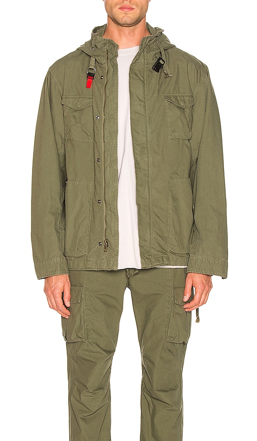 Military Zip Field Jacket