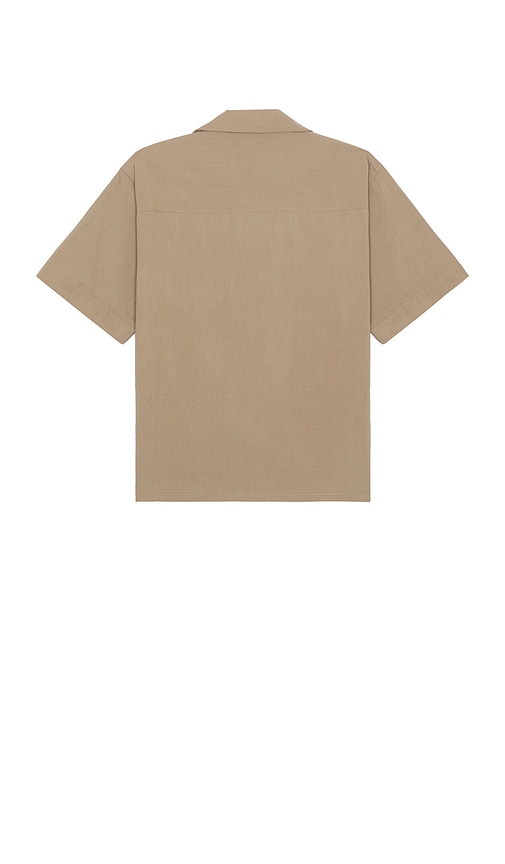 Shop John Elliott Camp Shirt Solid In Sage