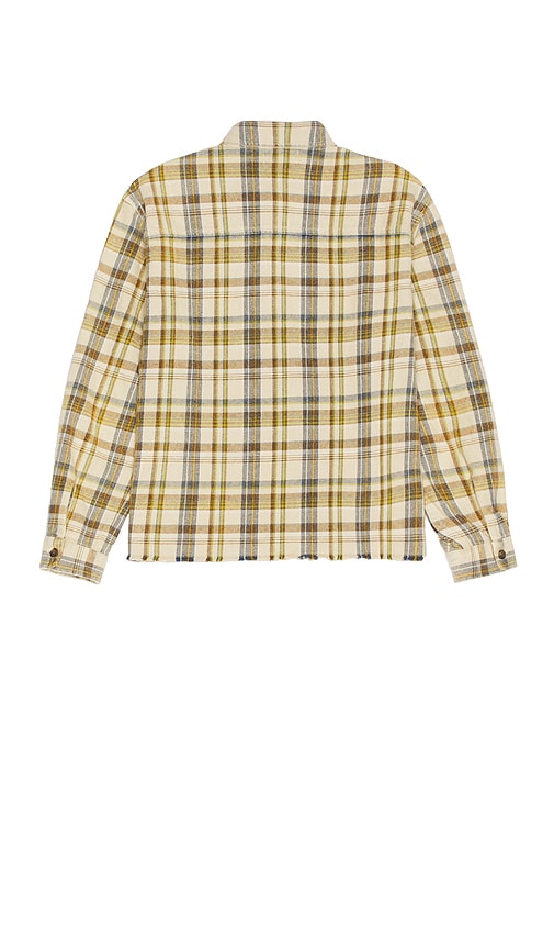 Shop John Elliott Hemi Oversized Shirt In Tan