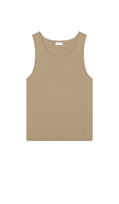 Shop John Elliott Campus Rib Tank In Shroom