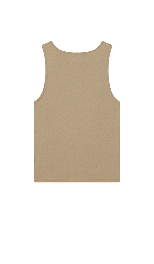 Shop John Elliott Campus Rib Tank In Shroom