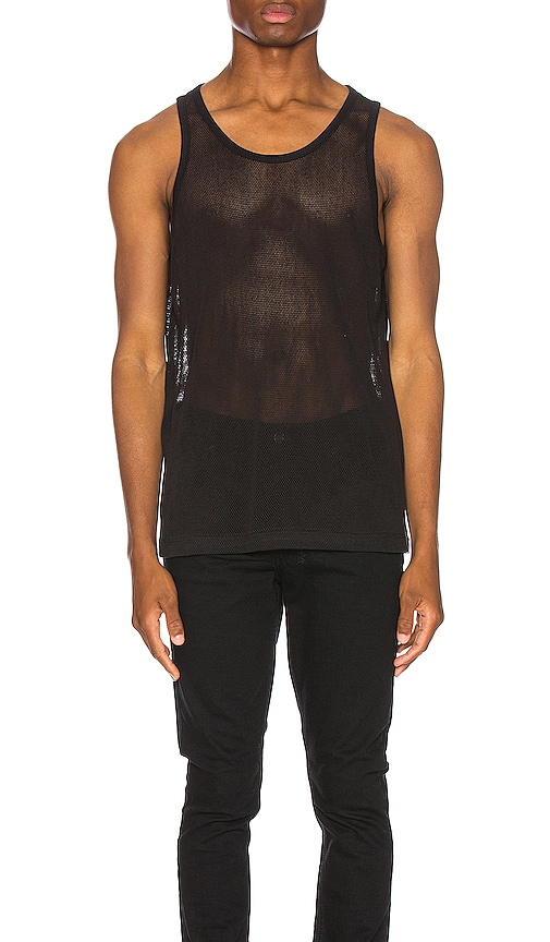 Cotton Mesh Tank