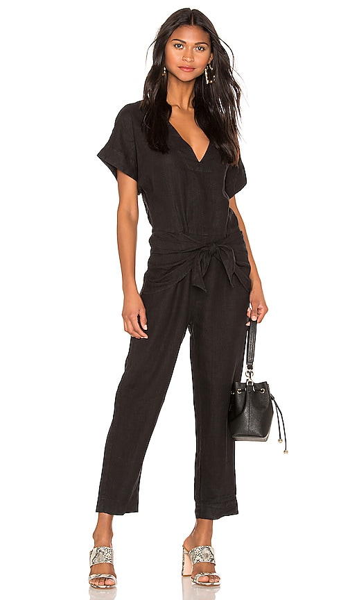 long sleeve black romper short