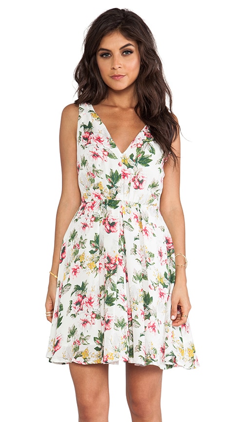 Haliah Cabbage Rose Dress