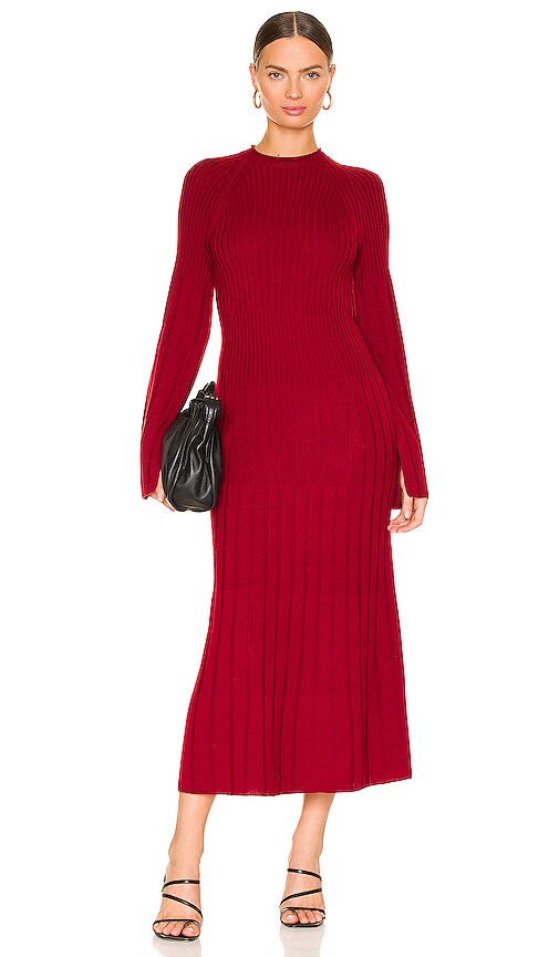 long knit tank dress Turquoise Ribbed Knit Tank Dress Small main image 0