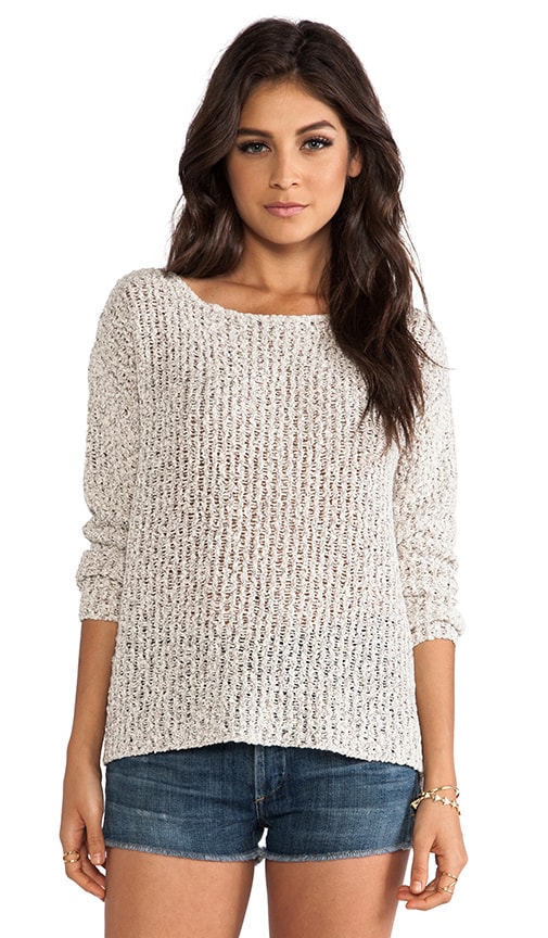 Esther Textural Open Stitch Pullover
