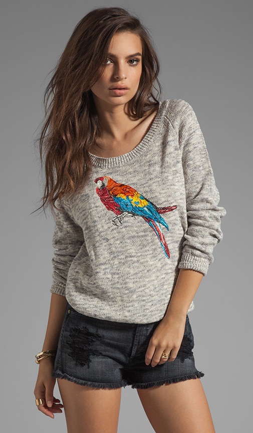 Durene Place Embroidery Sweater