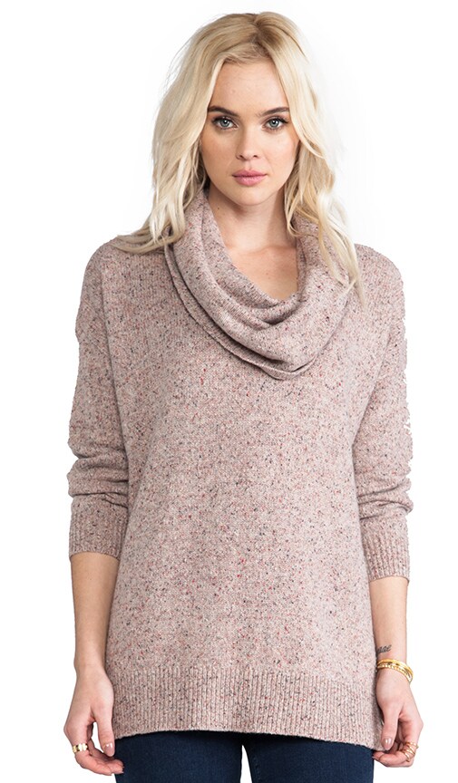 Multi Color Marled Knit Yasemin Sweater