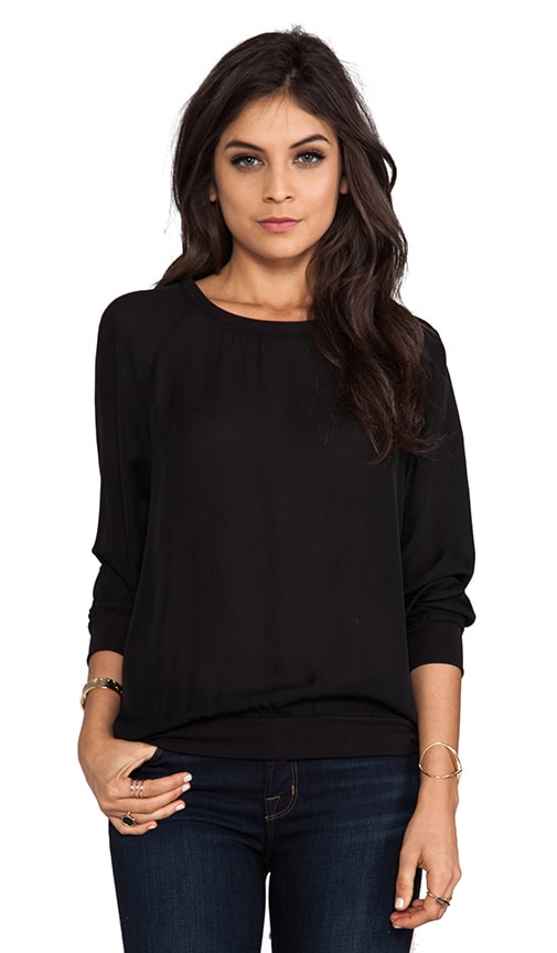 Matte Silk Medley Sweater