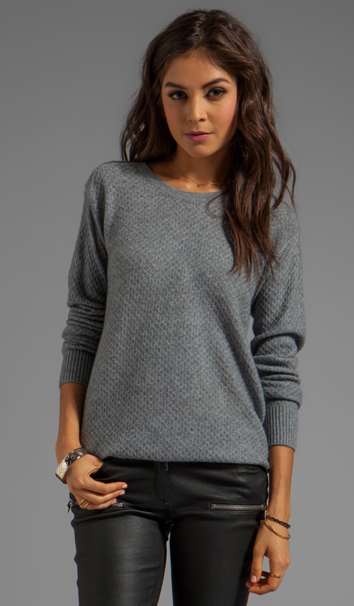 Diamond Stitch Knit Yuliya Sweater