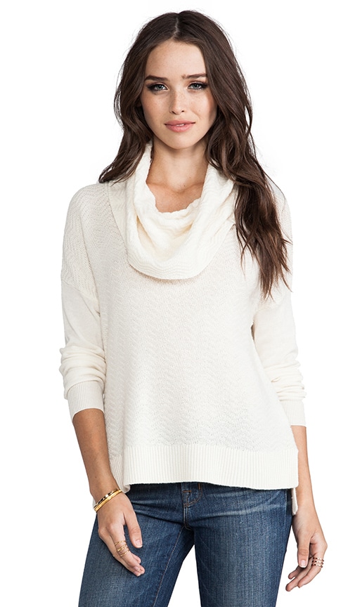 Dimensional Chevron Knit Chesney Sweater