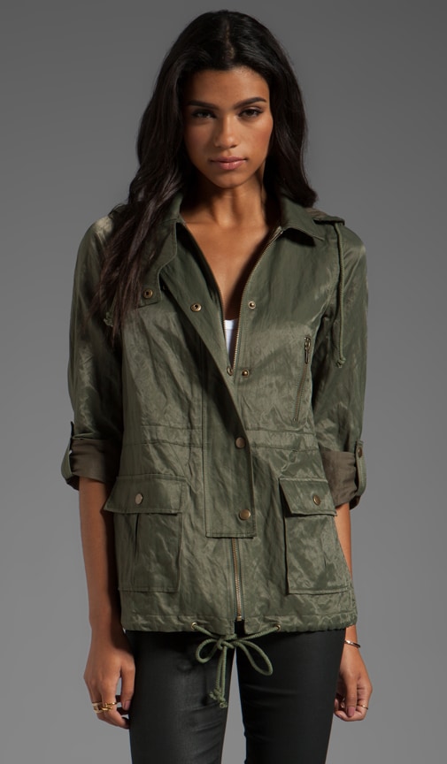 Nylon Barker Jacket
