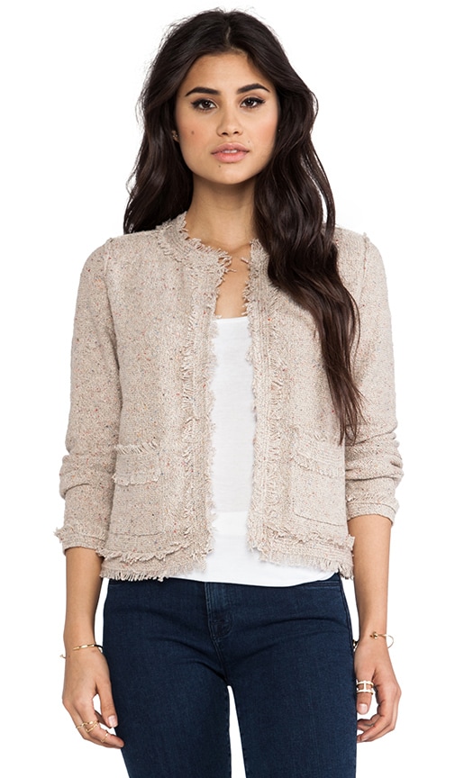 Porsha Rainbow Boucle Jacket