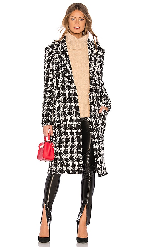 Joie aubrielle 2025 houndstooth coat