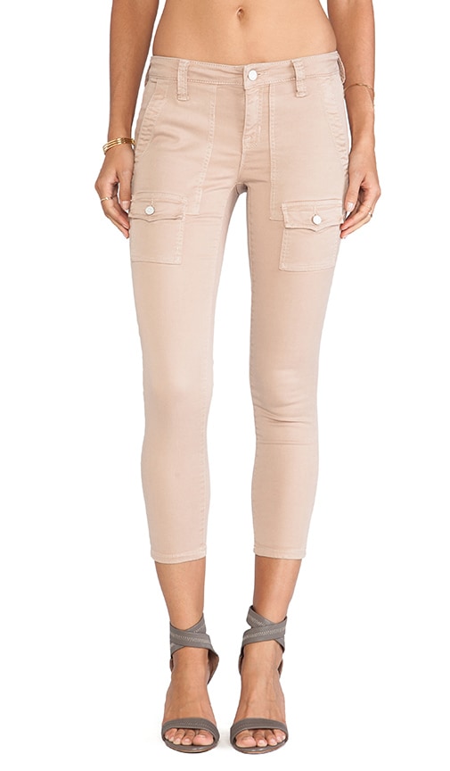 So Real Cropped Twill Pants
