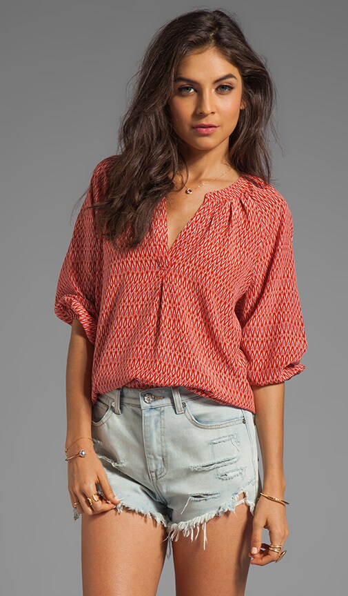 Addie B Ikat Blouse