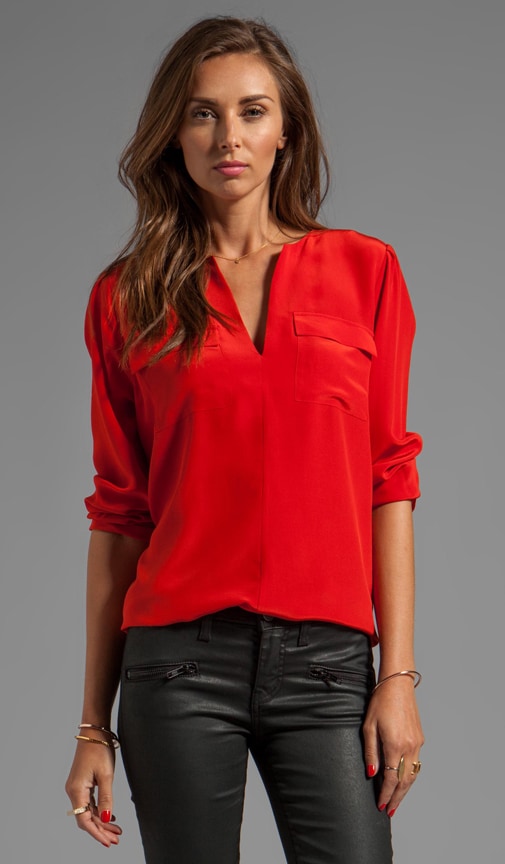 Savory Silk Marlo Blouse