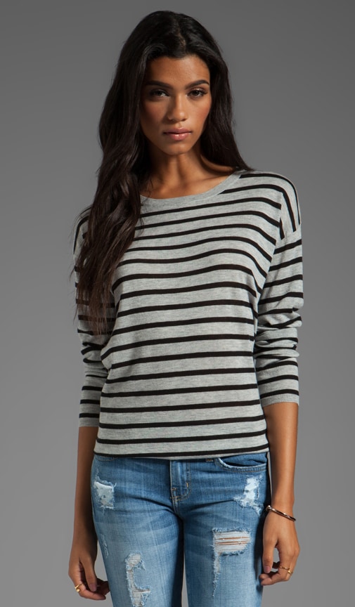 Feather Weight Pop Stripe Millie Top