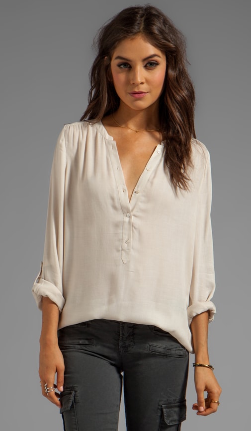 Twill Rayon Tamarine Blouse