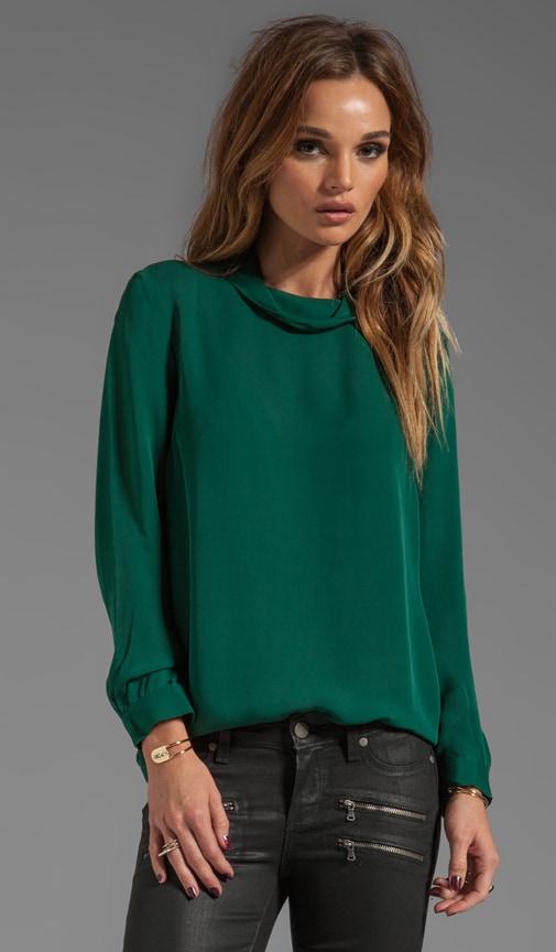 Matte Silk Jannick Blouse