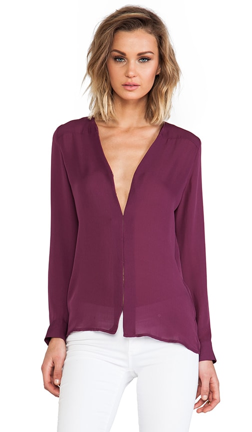Matte Silk Jardena Blouse