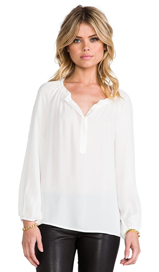 Lilou Matte Silk Blouse