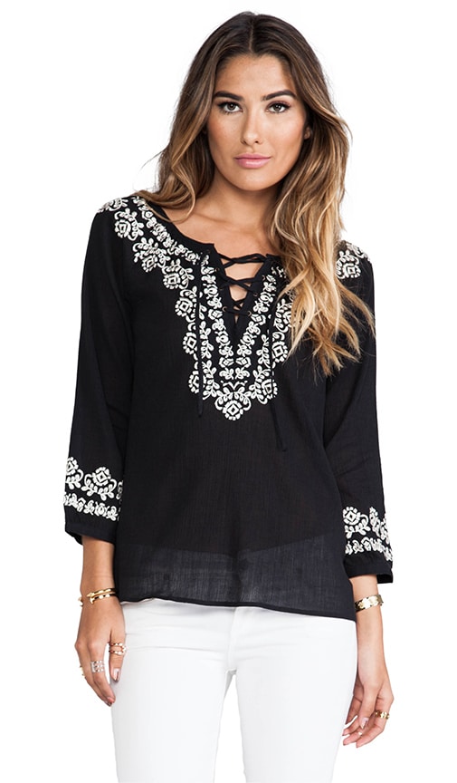 Melenia Embroidered Blouse