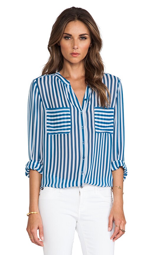 Loreley Vertical Stripe Blouse