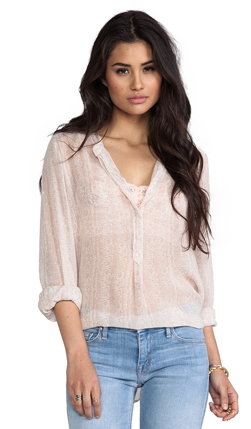 Jira Tiny Ditzy Animal Printed Blouse