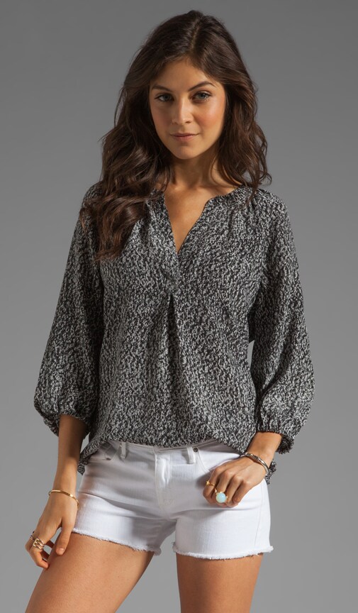 Addie B Abstract Blouse