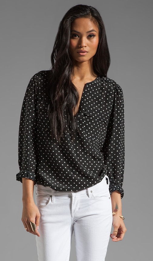 Marlo E Polka Dot Blouse