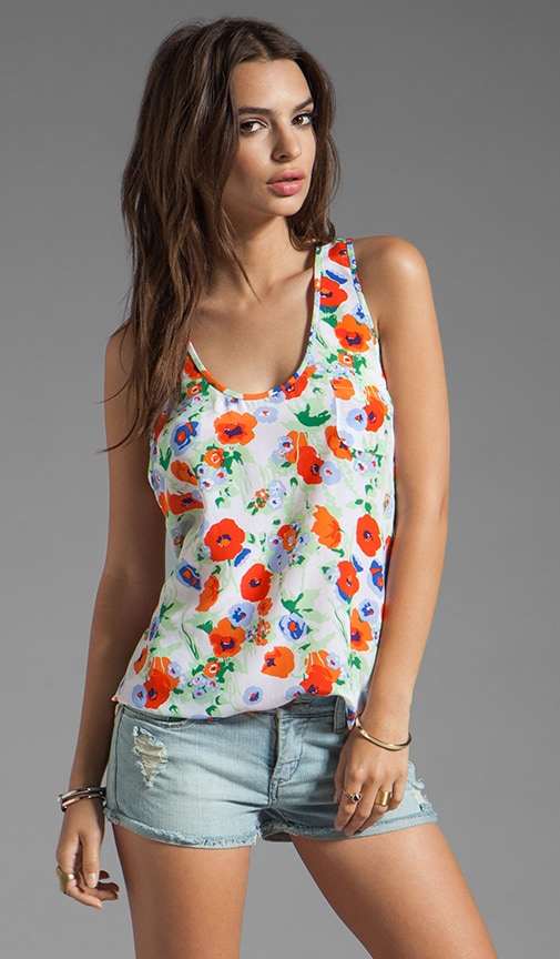 Rain B Floral Tank