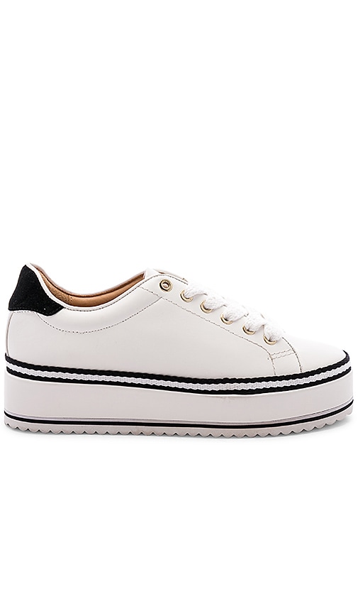 Joie Dabnis Stripe Sneaker in White 