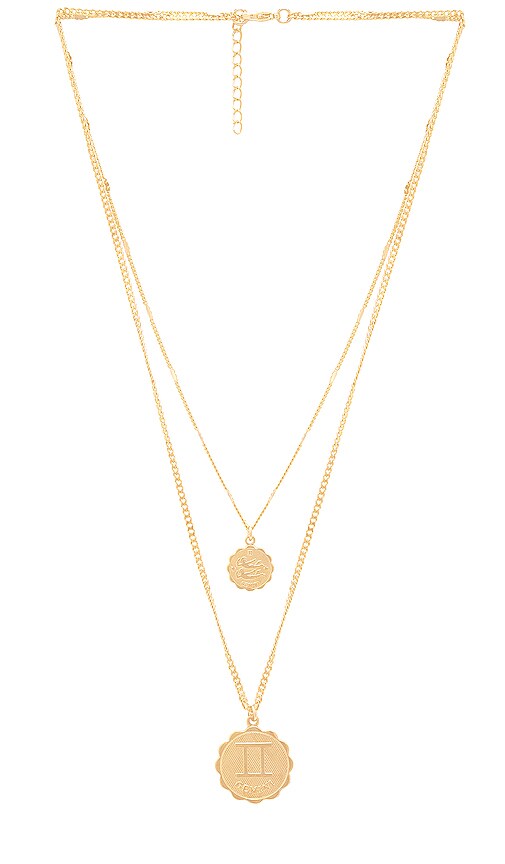Gemini Zodiac Necklace Set