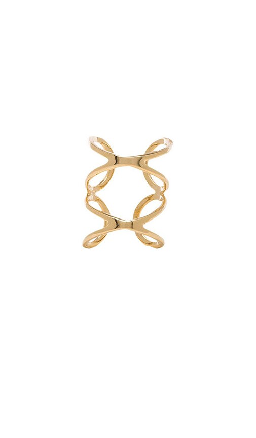 Double X Knuckle Ring